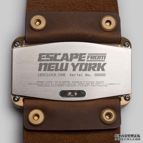 “逃离纽约”手表问世 融合了80年代磨砂风格与现代智能手表功能(图6)